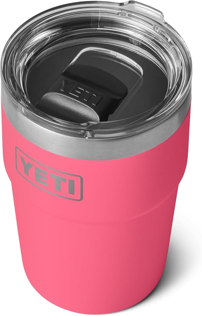 YETI Rambler 16 oz Stackable Tumbler, Vacuum Insulated, Stainless Steel with MagSlider Lid | Stackable, Stackable, Vacuum Insulated, MagSlider Lid, MagSlider Lid, Vacuum Insulated