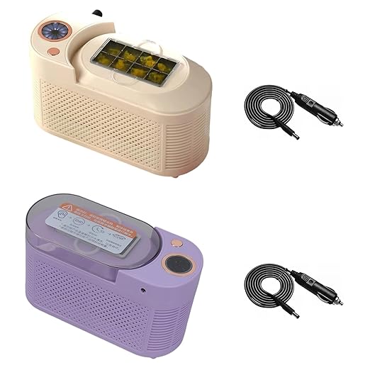 Portable Countertop Ice Maker Semiconductor Miniature Car Electric Making Machine for Home Kitchen or Camping Desktop Maker for Home
