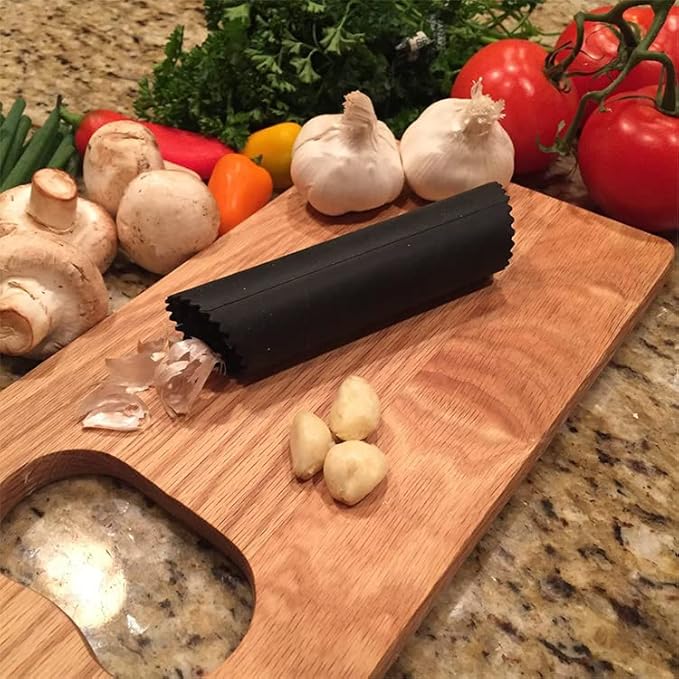 Garlic Peeler Tube, Silicone Garlic Roller, Easy to Peel Garlic Cloves, Useful Kitchen Tool for Garlic(3colors)
