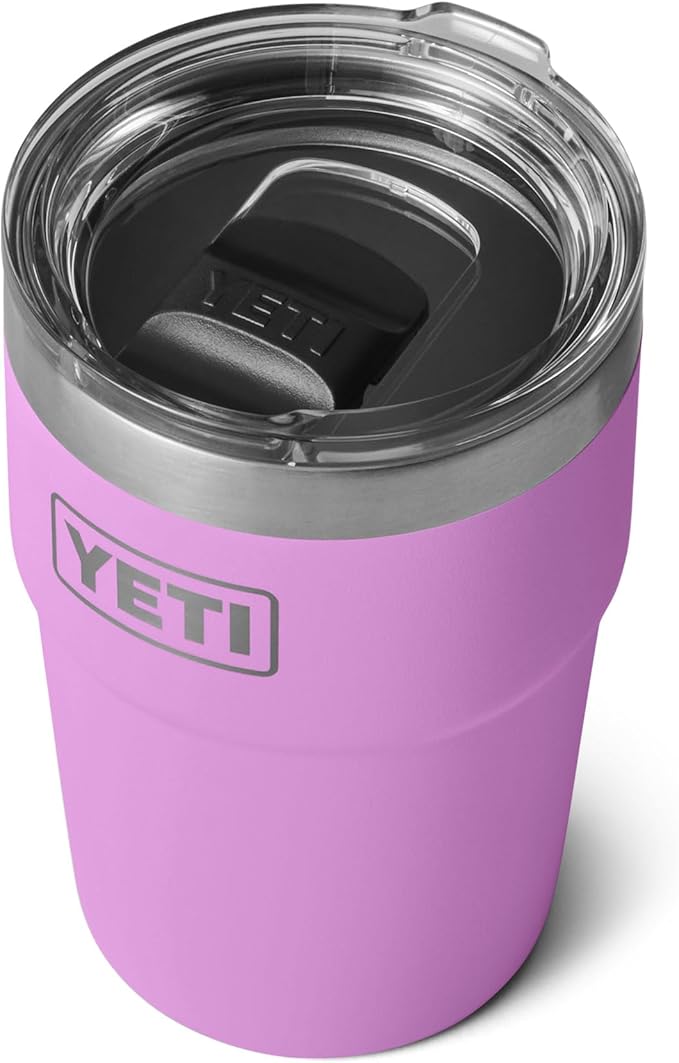 YETI Rambler 16 oz Stackable Tumbler, Vacuum Insulated, Stainless Steel with MagSlider Lid | Stackable, Stackable, Vacuum Insulated, MagSlider Lid, MagSlider Lid, Vacuum Insulated