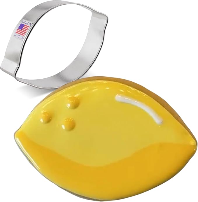 Ann Clark Lemon Cookie Cutter 3-3/4" Made in USA