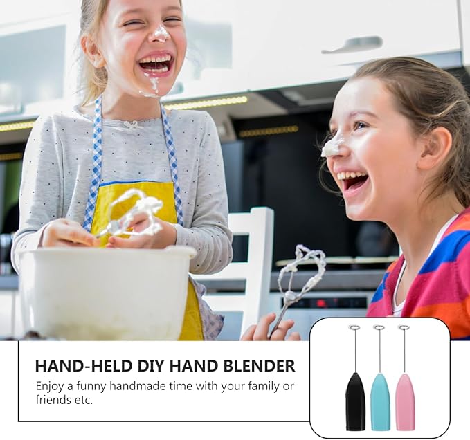 3PCS Handheld Epoxy Resin Mixer: Mini Electric Stirrer for DIY Tumbler Crafts - Battery Operated Blending Wand