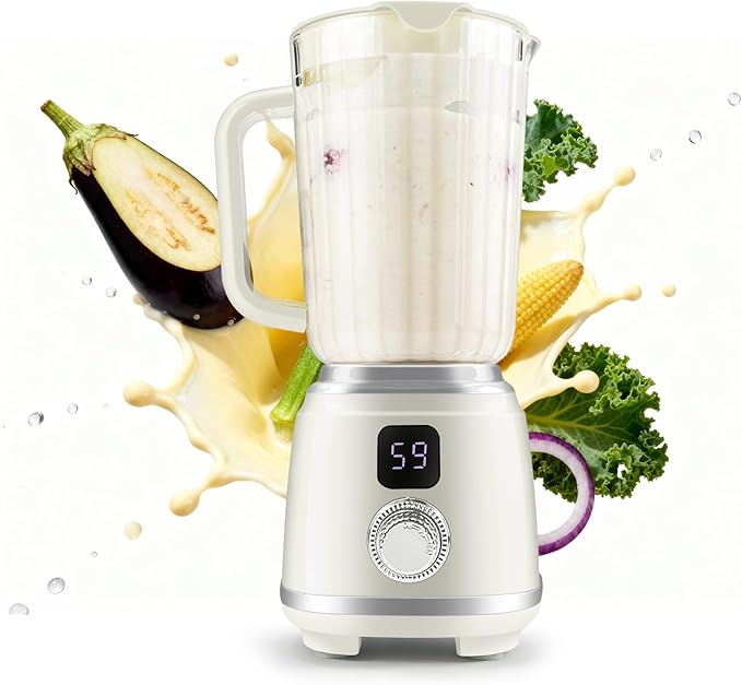 SUNHAIXIA Portable Blender - Citrus Juicer with Type-C Rechargeable (WHITE-600ML)