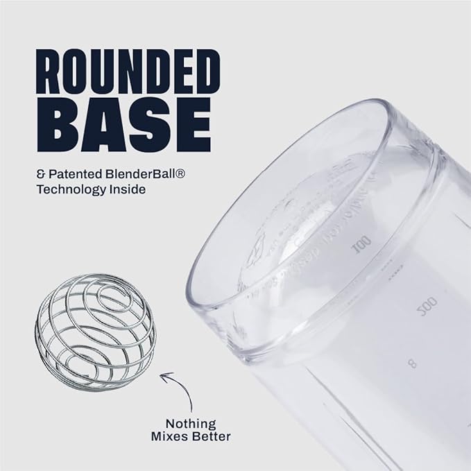 BlenderBottle Sport Tritan Shaker Bottle with Locking Lid, 28-Ounce, Grey