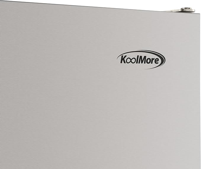 KoolMore 15 in. Built-in Residential Pearl Ice Nugget Maker, 66lb /Day with Drain Pump in Stainless-Steel, ETL Listed (KM-BIM66-NSS)