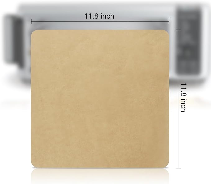 SIUDANGKA 100Pcs 12-inch Air Fryer Parchment Paper Squares Baking Parchment for Cuisinart Air Fryer Cuisinart Convection Toaster Oven,