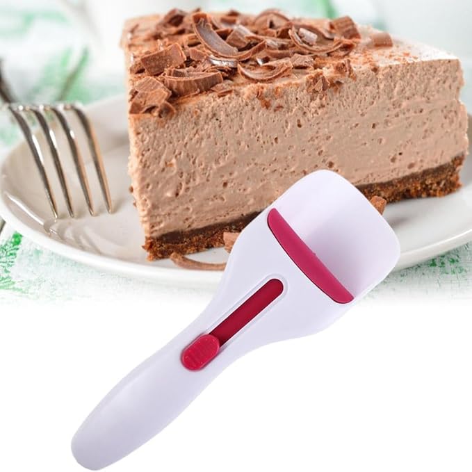 2PCS Cake Batter Scoop Chocolate Measuring Spoon DIY Cupcake Batter Scoop Home Batter Dispenser Baking Tool