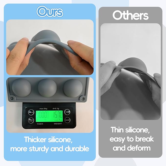 Semi Sphere Silicone Mold, 2 Pcs Silicone Sphere Chocolate Mold 30 Cavity Small Half Ball Molds for Chocolate Truffles, Candy, Ice Cubes, Jelly, Jello, Cake Decorations, Dome Mousse