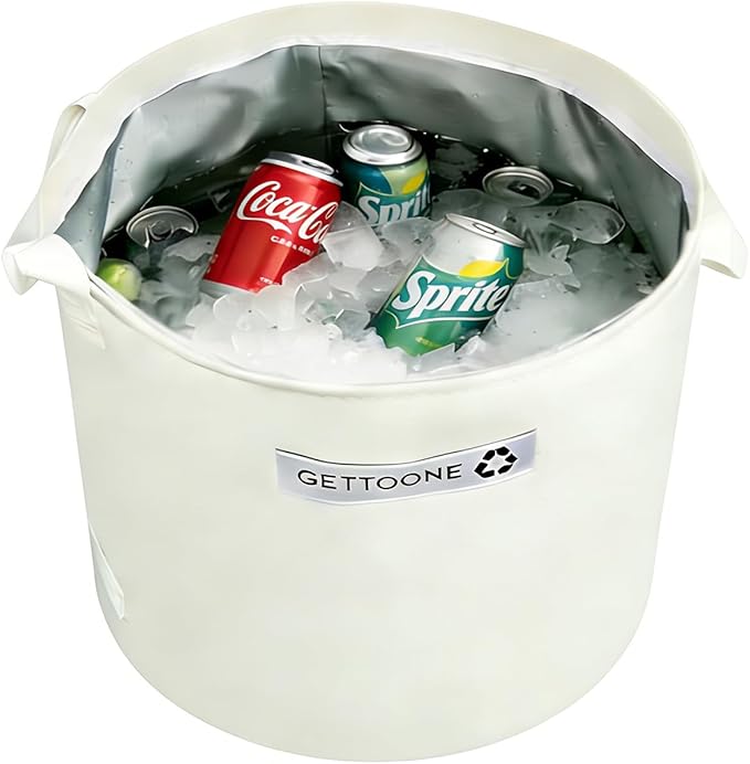 All-in-One Party Cooler Bag with Folding Design and Insulated Compartments -GETTOONE Ideal for Tailgating and Outdoor Events!