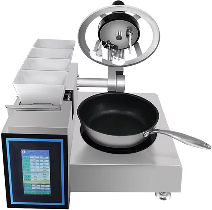 Cooking Robot Automatic Pot Stirrer Automatic Stirrer For Cooking Ideal for Home Kitchens Snack Bars Tea Shops and Small Catering Stores to Achieve Stable and Efficient Food Production