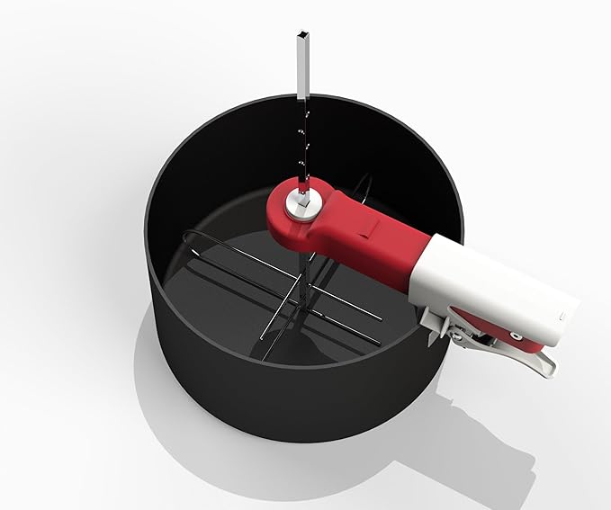StirMATE OMNI-XL Stainless Steel Stirrer attachment for up to 5-Gallon pots.