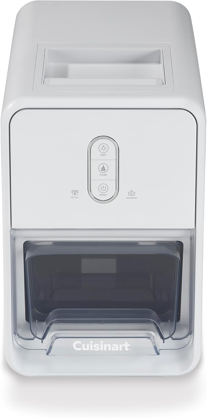 Cuisinart Counter-Top Nugget Ice Cube Maker, White, IMC-12
