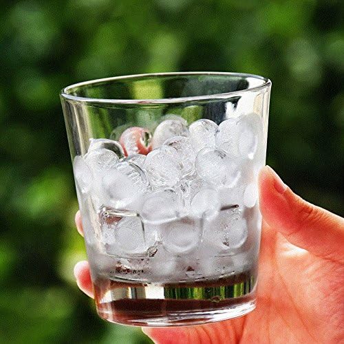 Mydio Mini Ice Ball Molds DIY Molds Tool for Candy pudding jelly milk juice Chocolate mold or Cocktails & whiskey particles (1 pack, Green)