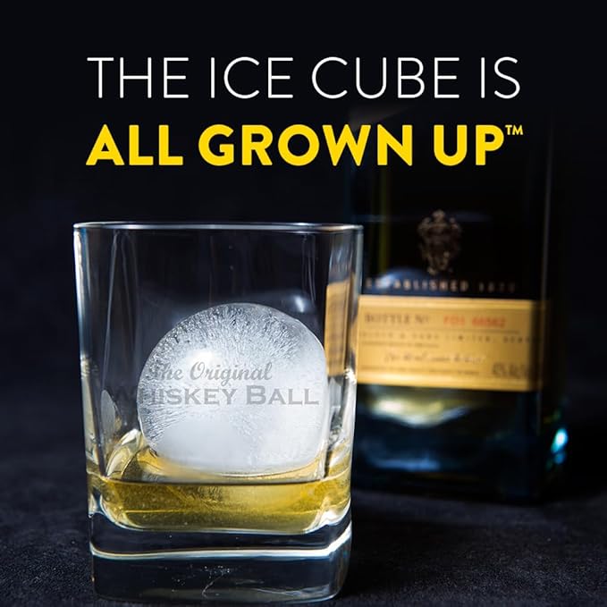 Pack of 2 Monogram Whiskey Ice Ball Maker Mold - Premium Silicone Sphere Mold A to Z letter Engraved - Ideal for Crafting Old Fashioned Cocktails – Easy Release & No Leak Design - ‘Z’ letter