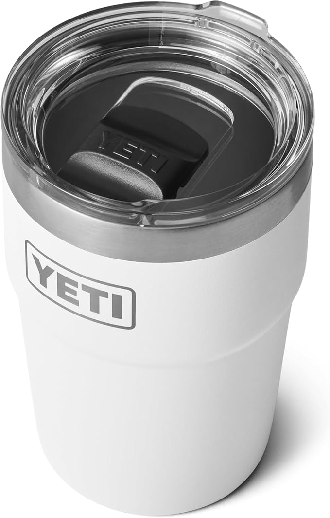 YETI Rambler 16 oz Stackable Tumbler, Vacuum Insulated, Stainless Steel with MagSlider Lid | Stackable, Stackable, Vacuum Insulated, MagSlider Lid, MagSlider Lid, Vacuum Insulated