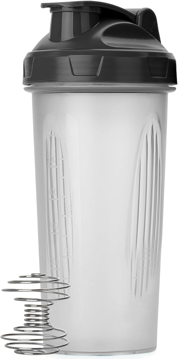 Mr. Pen- Shaker Bottles for Protein Mixes, 28 oz, Protein Shaker Bottle with Wire Whisk Ball