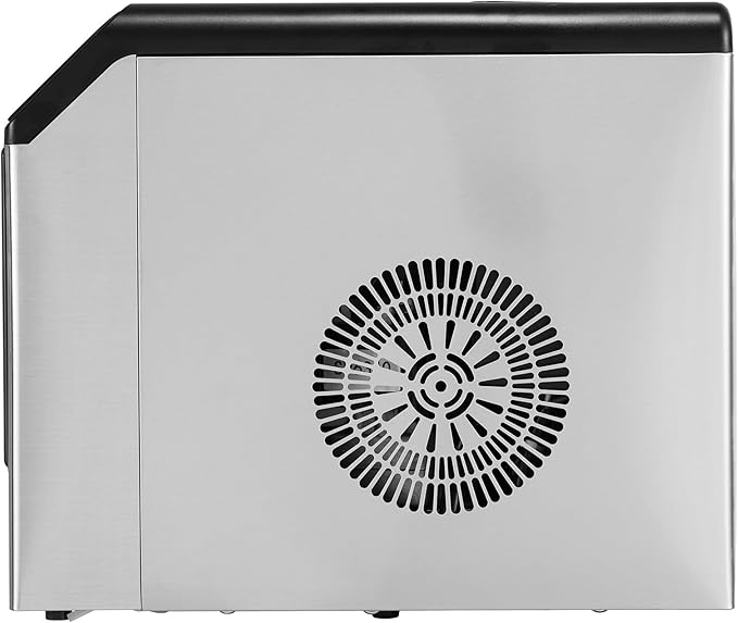 VEVOR Nugget Ice Maker - 33lbs Pebble Ice Maker & Self-Cleaning Features for Home or Office