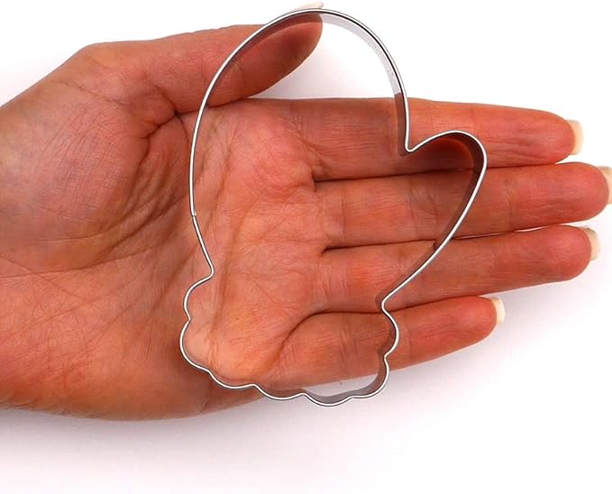 Mitten Cookie Cutter - Stainless Steel - Dishwasher Safe (Mitten)
