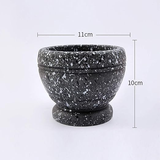 Garlic Press, Mortar and Pestle, Easy to Clean Mini Garlic Grinding Tool Kitchen Tool Food, Squeezer Garlic Press