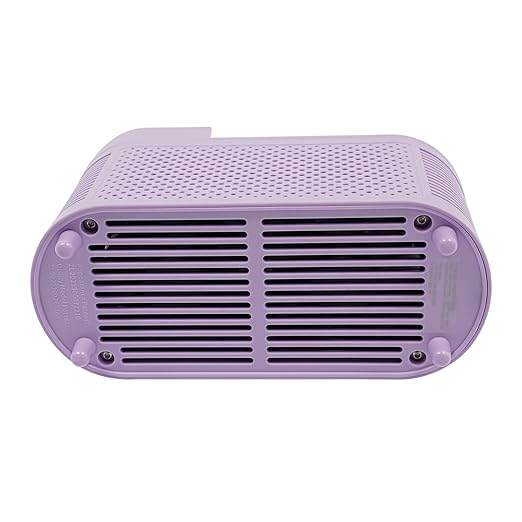 OUKANING Small Portable Ice Maker, 12V 120W Purple Mini Countertop Ice Maker, Compact Ice Machine for Car, Travel, Home