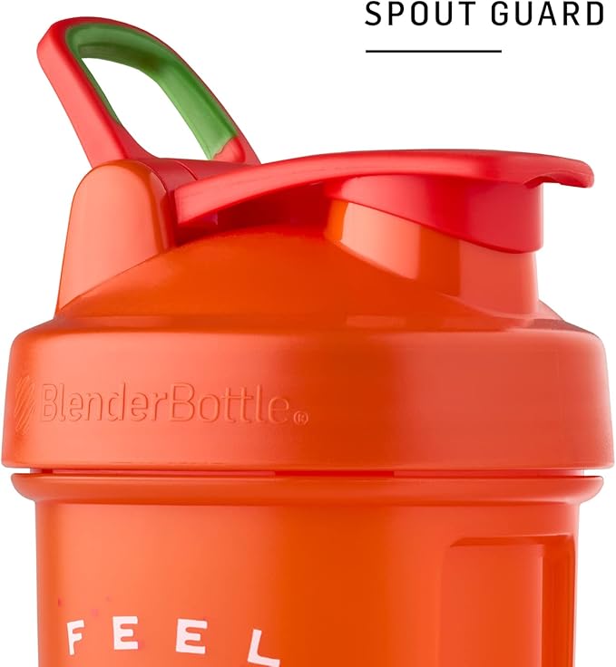 BlenderBottle Just for Fun Classic V2 Shaker Bottle Perfect for Protein Shakes and Pre Workout, 28-Ounce, Avo Cardio