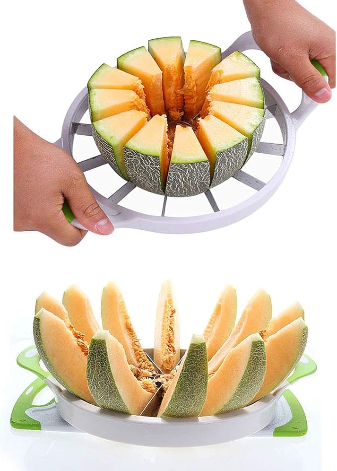 ZaH Melon Slicer Multifunctional Handheld Round Divider Watermelon Cutter Fruits Cutting Slicing Kitchen Tools