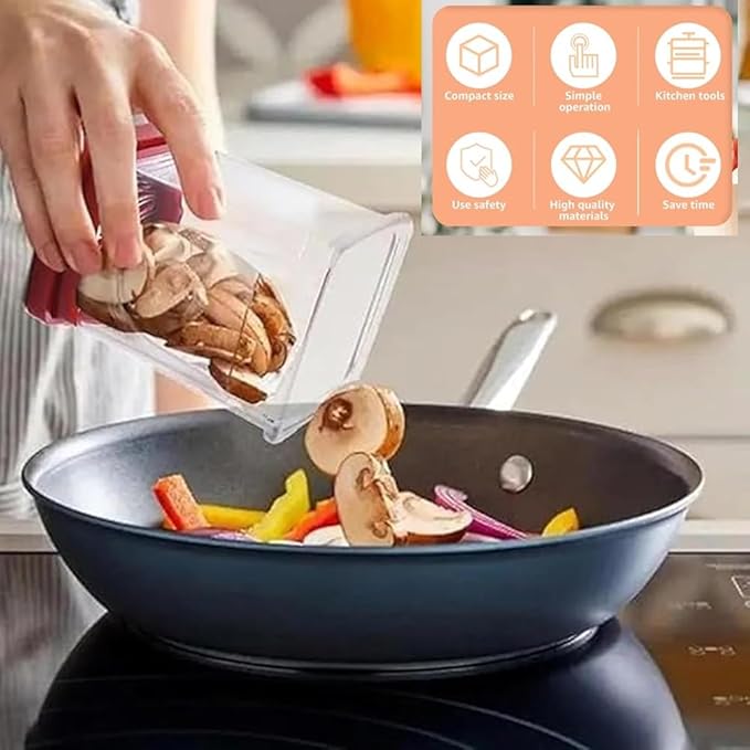 Fruit Slicer Cup Fruit and Vegetable Speed Slicer with Push Plate Cup Slicer Strawberry Cutter Egg Slicer Banana Slicers Grape Cutter Stainless Steel Detachable Fruit and Vegetable Slicer Slicing Tool