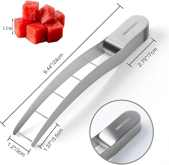 Watermelon Slicer, Watermelon Cutter, Melon Cutter Tool, Watermelon Cutting tool Stainless Steel Fruit Cutter
