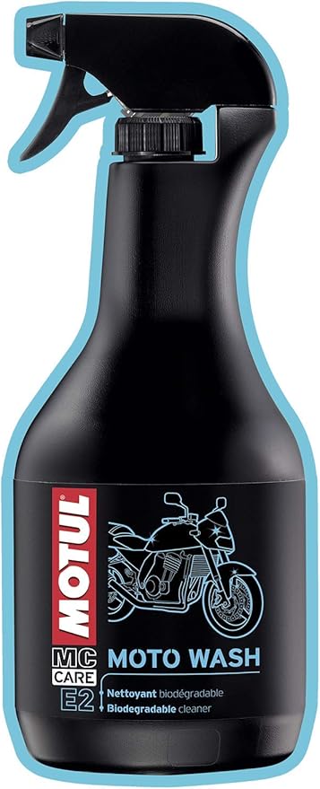 Motul 104881 MC Care E2 Moto Wash Powersports Degreaser and Cleaner Spray for Use on All Surfaces 1 Liter