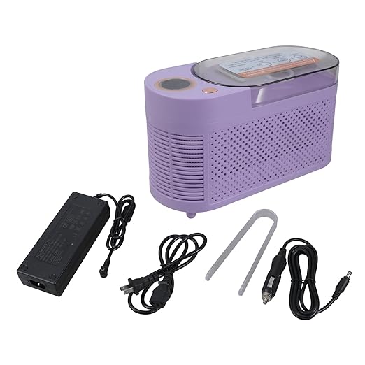 Portable Countertop Ice Maker Semiconductor Miniature Car Electric Making Machine for Home Kitchen or Camping Desktop Maker for Home