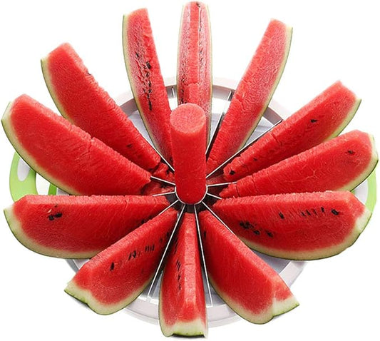ZaH Melon Slicer Multifunctional Handheld Round Divider Watermelon Cutter Fruits Cutting Slicing Kitchen Tools