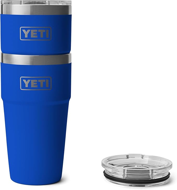 YETI Rambler 20 oz Stackable Tumbler, Stainless Steel, Vacuum Insulated with MagSlider Lid