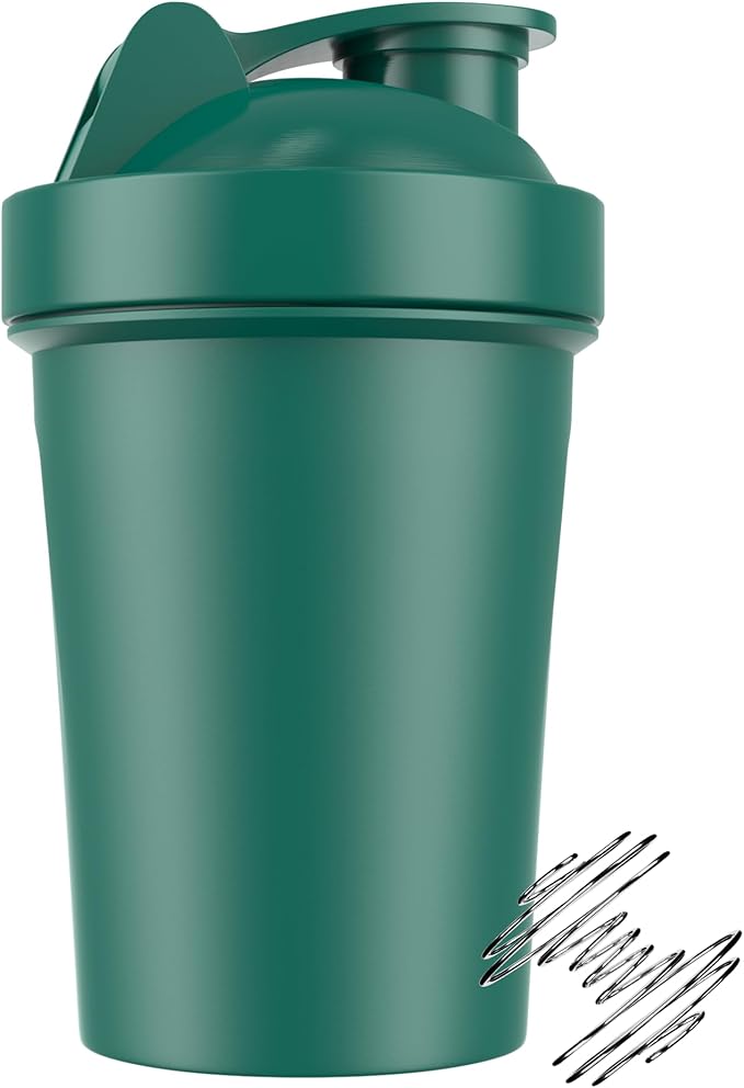 JEELA SPORTS 5 PACK Protein Shaker Bottles for Protein Mixes -20 OZ- Dishwasher Safe Shaker Cups for Protein Shakes - Shaker Cup for Blender Protein Shaker Bottle for Shakes Protein Shake Blender