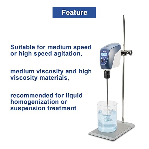 ONiLAB 18900628 316L Stainless Steel Spiral Stirrer, 50mm Stirrer Diameter, 8 mm Shaft Diameter, 400 mm Shaft Length