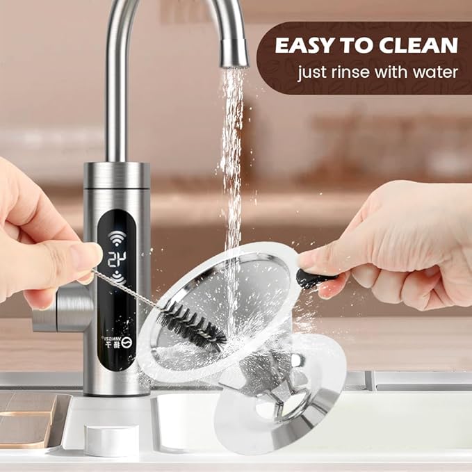 Pour Over Coffee Dripper, Stainless Steel Cone Coffee Filter with Base, Dual-Layer Fine Mesh Coffe Filter, Paperless Reusable Cone Coffee' Maker Dripper with Cleaning Brush(SIZE:M)