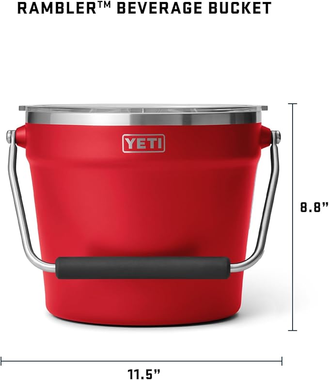 YETI Beverage/Ice Bucket, Holds 6 Longnecks or 3 Bottles of Wine