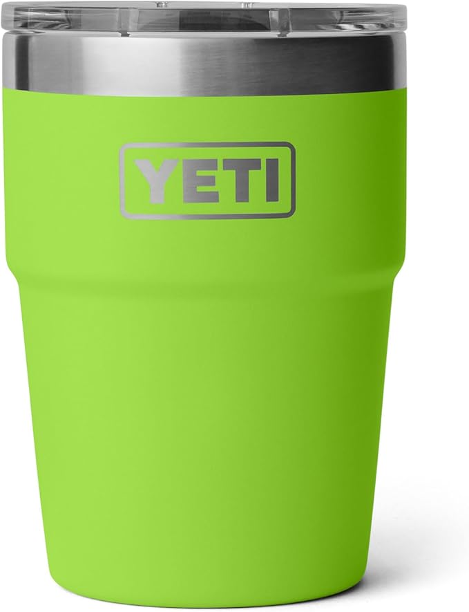 YETI Rambler 16 oz Stackable Tumbler, Vacuum Insulated, Stainless Steel with MagSlider Lid | Stackable, Stackable, Vacuum Insulated, MagSlider Lid, MagSlider Lid, Vacuum Insulated