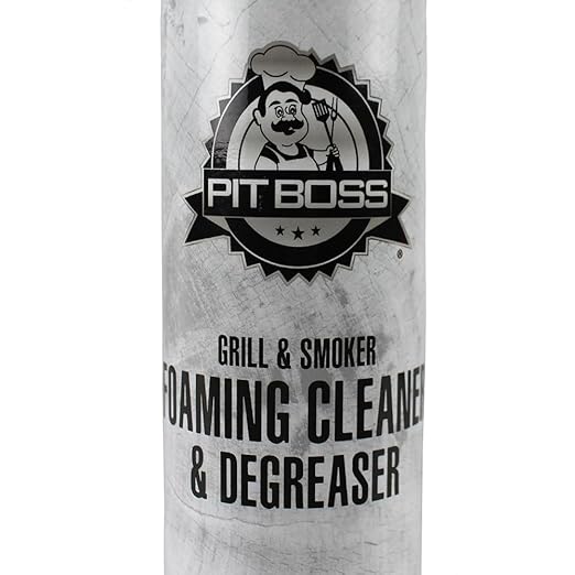 PIT BOSS Grill and Smoker Foaming Cleaner Degreaser 18 oz Eco-Friendly and Fast-Acting