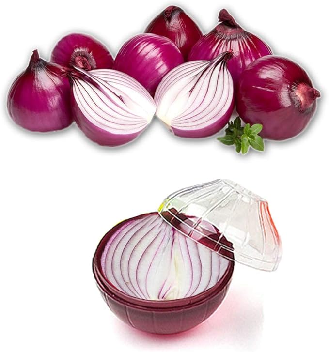 Onion Storage Containers, Onion Saver Keeper Fruit and Vegetable Storage Holder for Fridge