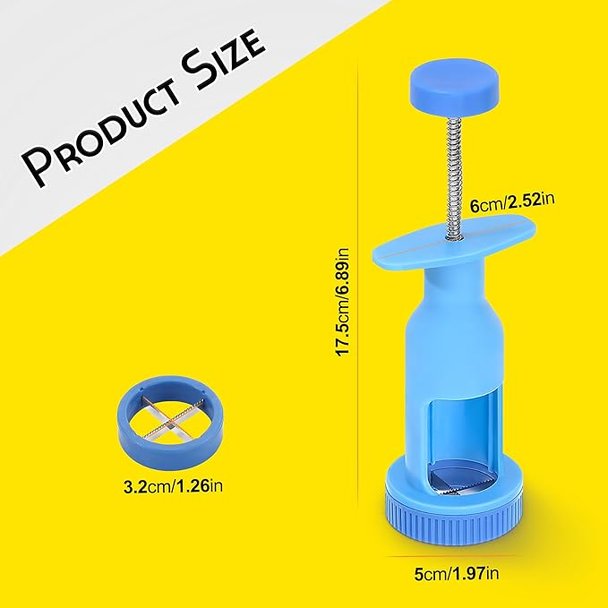 Grape Cutter Tool for Toddlers - Grape Slicer, Grape Quarter Food Tomato Cutter Tool for Toddlers and Baby, Grape Cherry Tomato Slicer - BPA Free