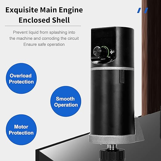 Hanchen Electric Overhead Stirrer, Digital Overhead Stirrer Mixer, Lab Mixer Stirrer with Time Setting & Speed Adjusting, Max. 40L, 10000 mPas, 100~2000RPM, 120W