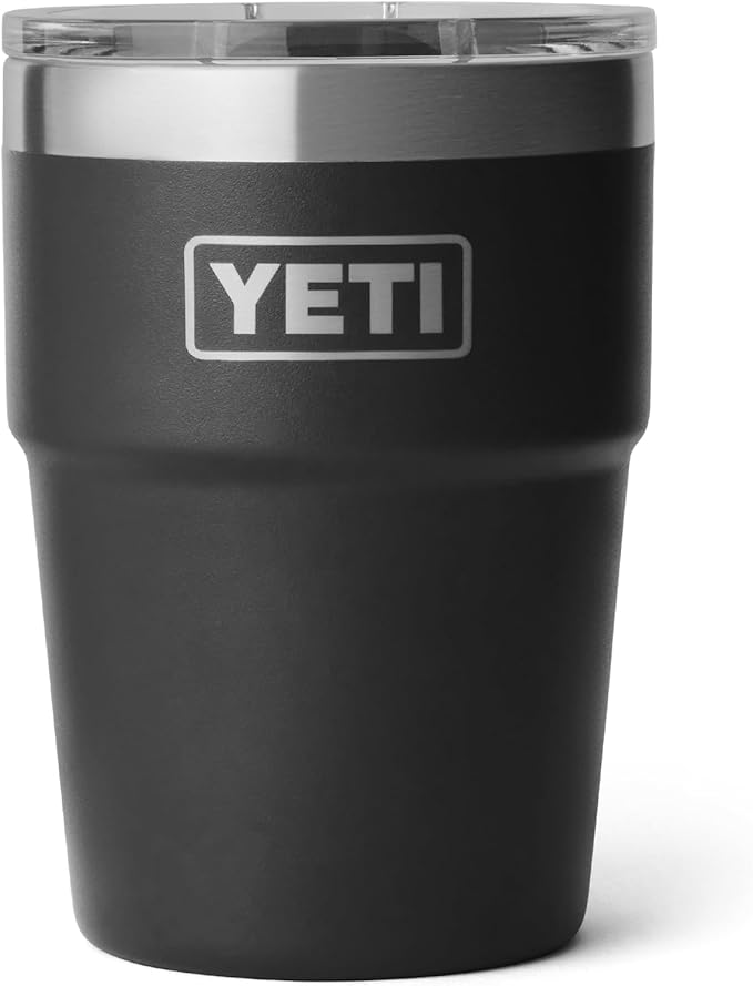 YETI Rambler 16 oz Stackable Tumbler, Vacuum Insulated, Stainless Steel with MagSlider Lid | Stackable, Stackable, Vacuum Insulated, MagSlider Lid, MagSlider Lid, Vacuum Insulated