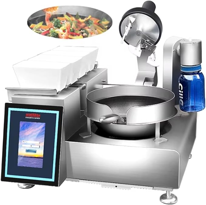 Automatic Stirrer For Cooking Self Stirring Pot Cooking Robot Great for Home Kitchens Bakeries Casual Dining Places and All Kinds of Food Processing Scenarios