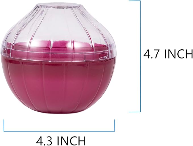 Onion Storage, Avocado Saver Keeper, Reusable Tomato Lemon Holder Storage Container (Onion Saver)