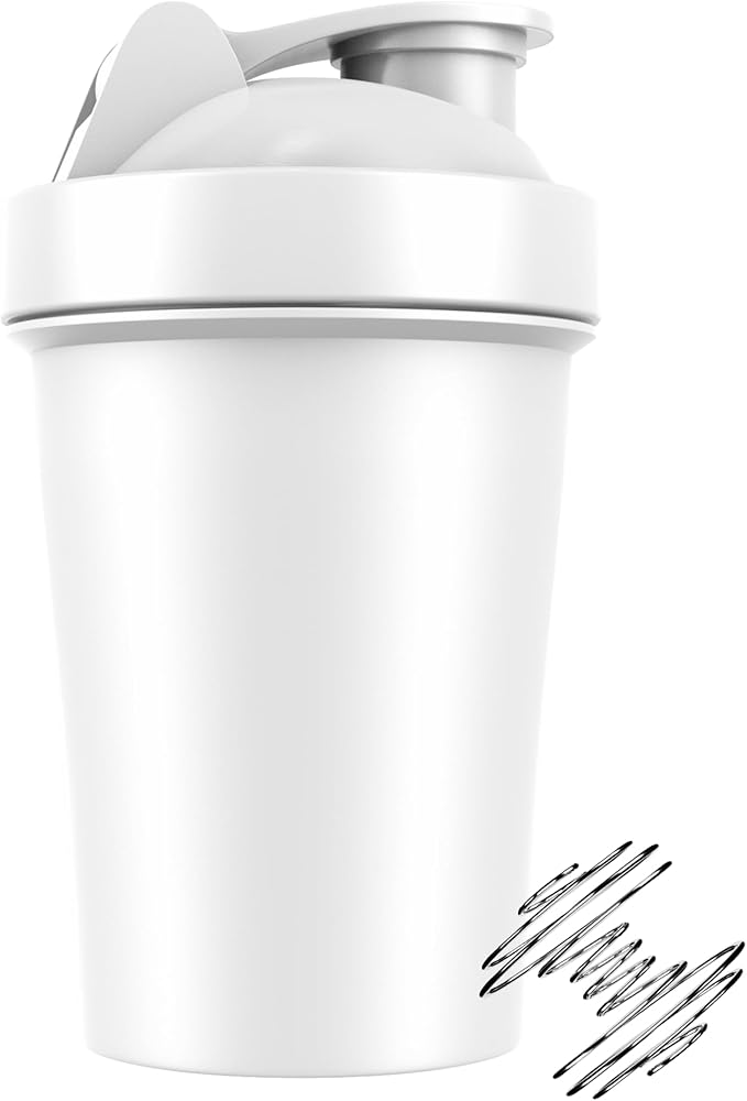 JEELA SPORTS 5 PACK Protein Shaker Bottles for Protein Mixes -20 OZ- Dishwasher Safe Shaker Cups for Protein Shakes - Shaker Cup for Blender Protein Shaker Bottle for Shakes Protein Shake Blender