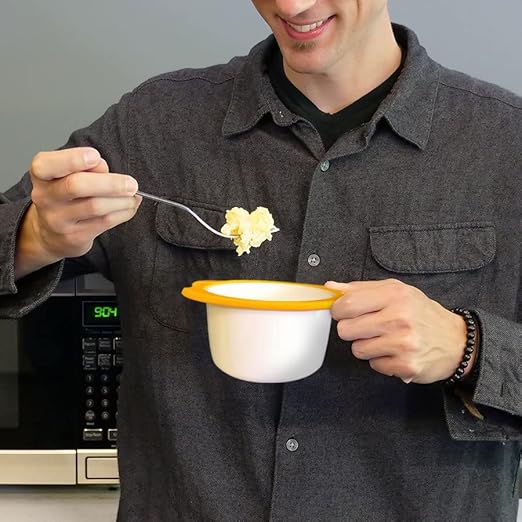 Microwave Egg Cooker Poacher Scramble Omelet Eggwich Maker with Silicone Handles Yolk Separator and Shell Cracker