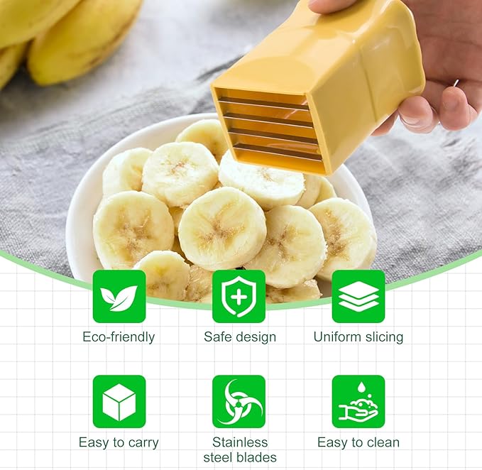 3PCS Fruit Slicer Cup: Strawberry Slicer, Speed Cutter for Banana Grape Egg Rapid & Safe Slicing Kitchen Gadget