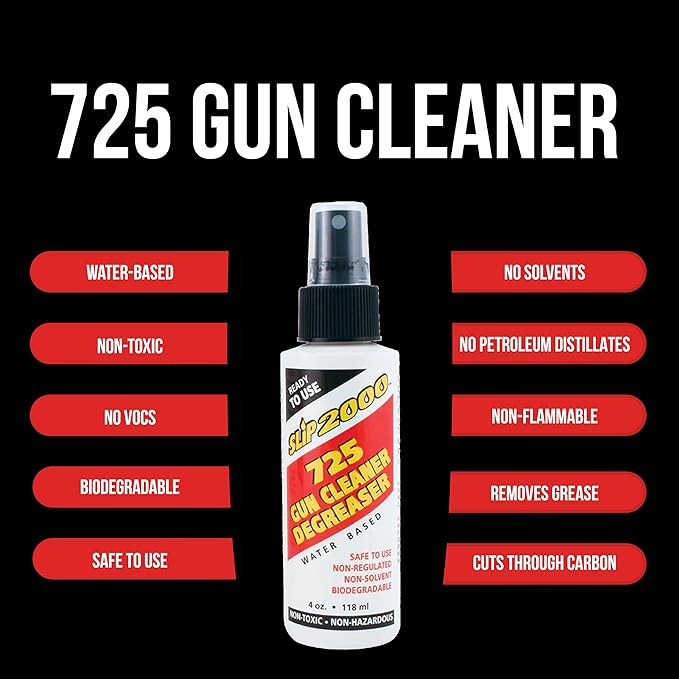 SLIP 2000 725 Gun Cleaner - 4 oz. Pump Spray