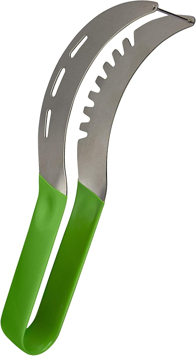 Watermelon Slicer – Premium Watermelon Cutter Kitchen Tools – Ultra-Sharp Stainless Steel Blade – Ergonomic and User-Friendly Handle – Safe, Durable Design