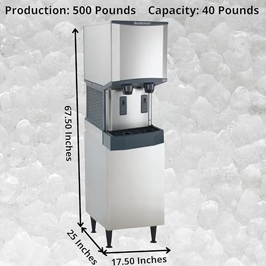 Countertop Commercial Nugget Ice Maker by Scotsman